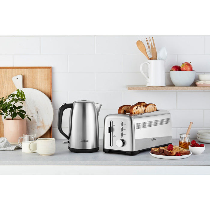 Sunbeam Fresh Start 4 Slice Toaster - Stainless Steel