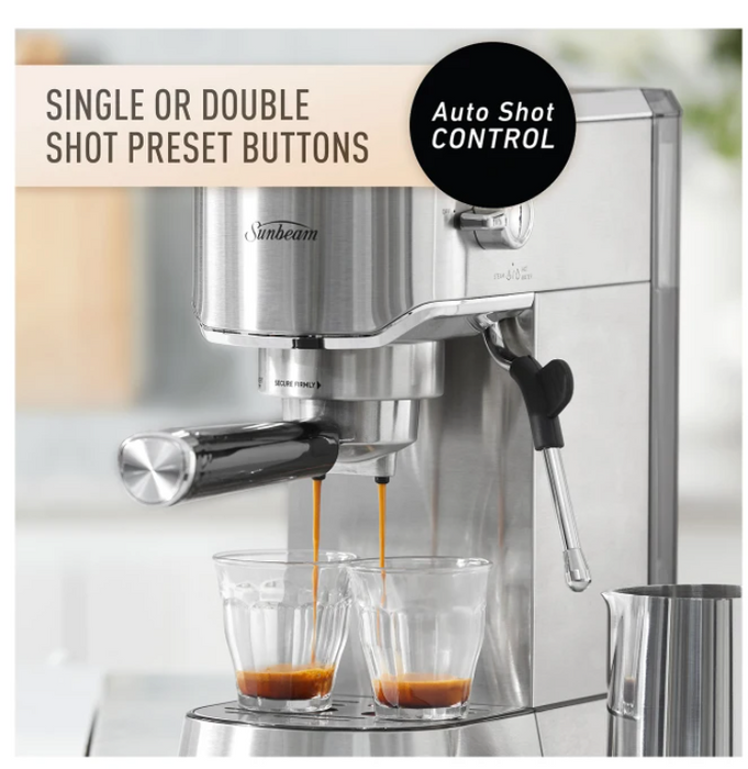Sunbeam Fresh Start Slimline Espresso Coffee Machine