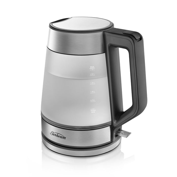 Sunbeam Morning Frost Glass Kettle