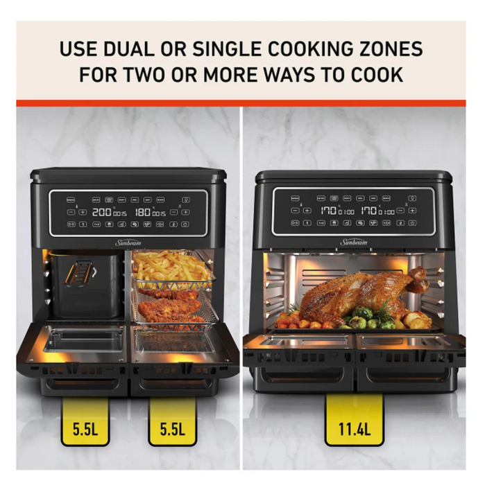 Sunbeam Multi Zone Air Fryer Oven