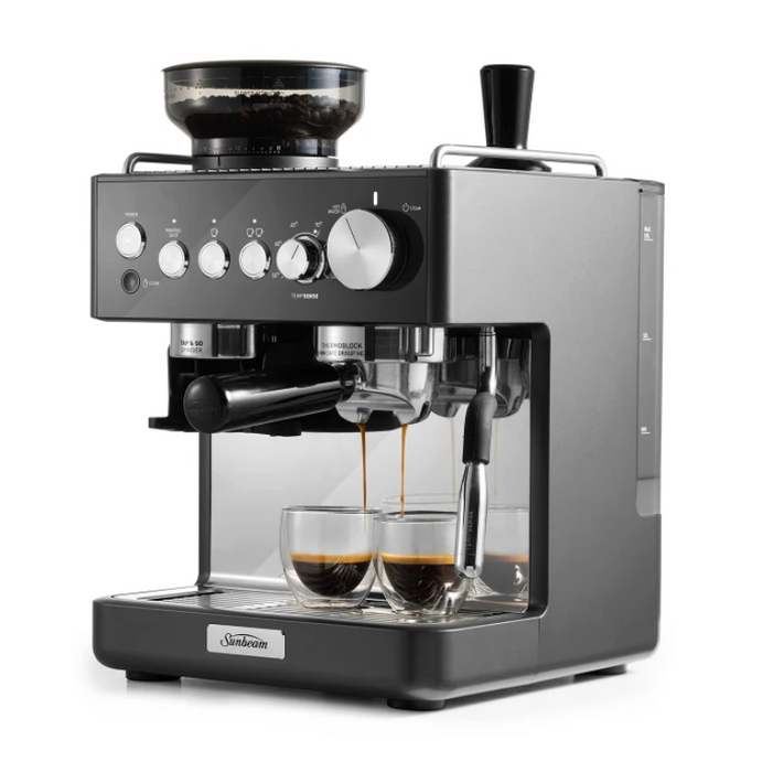 Sunbeam Origins Sense Espresso Coffee Machine - Graphite