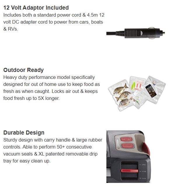 Sunbeam VS9000 FoodSaver GameSaver