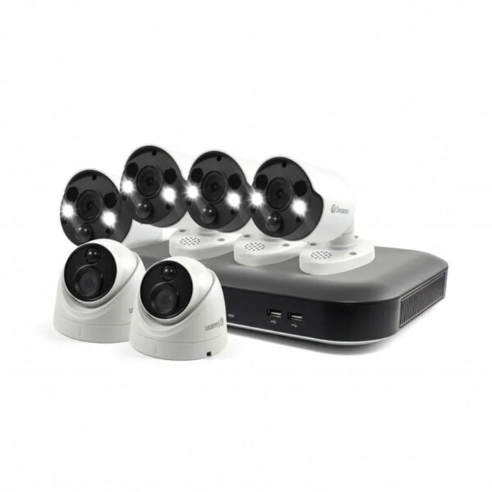 Swann 2TB 4K 4 Bullet & 2 Spotlight Camera Camera Security System SWDVK-855802D4FB-AU - LX2001 - Homewares, Outdoor, Phone Accessories, Cases, Speakers, Headphones + More -