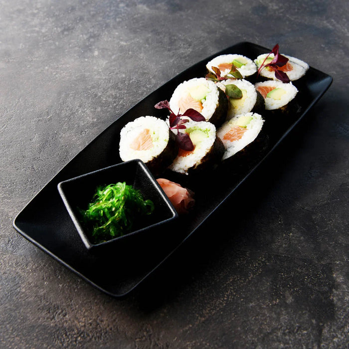 Tablekraft Black Rec Platter 26X10cm - LX2001 - Homewares, Outdoor, Phone Accessories, Cases, Speakers, Headphones + More -