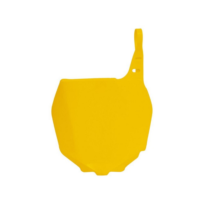 numberplate front rtech rm125 rm250 01-12 rmz250 07-09 rmz450 05-07 yellow