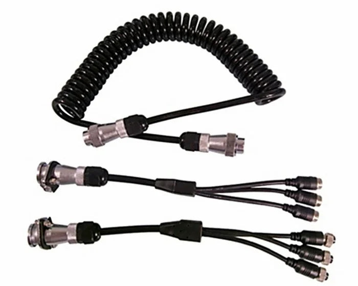 Mongoose SPIRAL CABLE 3MALE/3FEMALE PIN - LX2001 - Homewares, Outdoor, Phone Accessories, Cases, Speakers, Headphones + More -