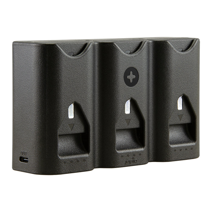 Jupio Tri-Charge Air3 Charger & Powerbank For Canon Lp-E6 Series