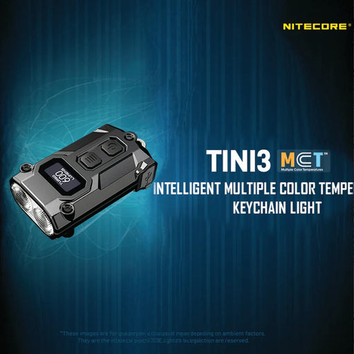 Nitecore 600 Lumen Usb-C Rechargeable Keychain Flashlight Black - LX2001 - Homewares, Outdoor, Phone Accessories, Cases, Speakers, Headphones + More -
