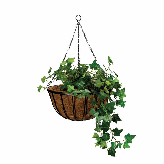 Hanging Basket Cathedral 45.5cm - Black