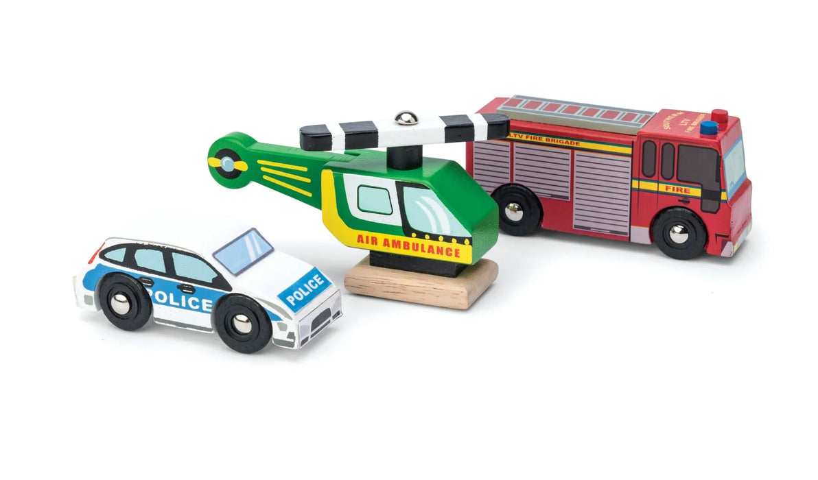 Emergency Vehicles Set - LX2001 - Homewares, Outdoor, Phone Accessories, Cases, Speakers, Headphones + More -
