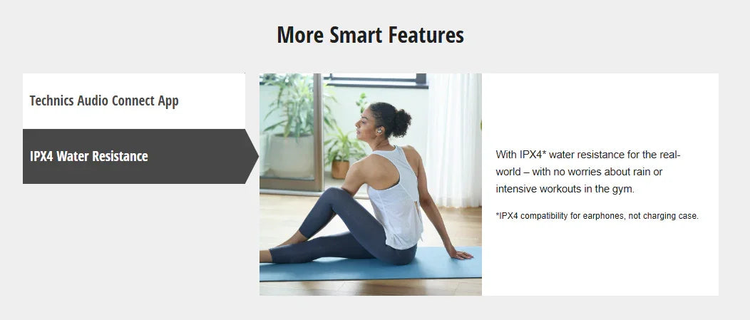 Technics AZ40 M2 True Wireless Noise Cancelling In-Ear Headphones - Rose Gold - LX2001 - Homewares, Outdoor, Phone Accessories, Cases, Speakers, Headphones + More -