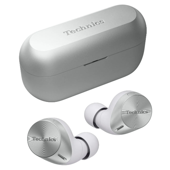 Technics AZ60 Premium True Wireless Noise Cancelling In-Ear Headphones - Silver - LX2001 - Homewares, Outdoor, Phone Accessories, Cases, Speakers, Headphones + More -