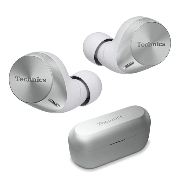 Technics AZ60 Premium True Wireless Noise Cancelling In-Ear Headphones - Silver - LX2001 - Homewares, Outdoor, Phone Accessories, Cases, Speakers, Headphones + More -
