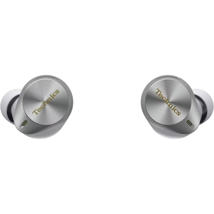 Technics AZ80 Premium Noise-Cancelling True Wireless Headphones - Silver - LX2001 - Homewares, Outdoor, Phone Accessories, Cases, Speakers, Headphones + More -