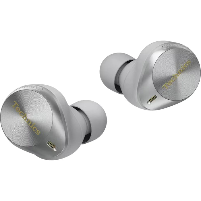Technics AZ80 Premium Noise-Cancelling True Wireless Headphones - Silver - LX2001 - Homewares, Outdoor, Phone Accessories, Cases, Speakers, Headphones + More -