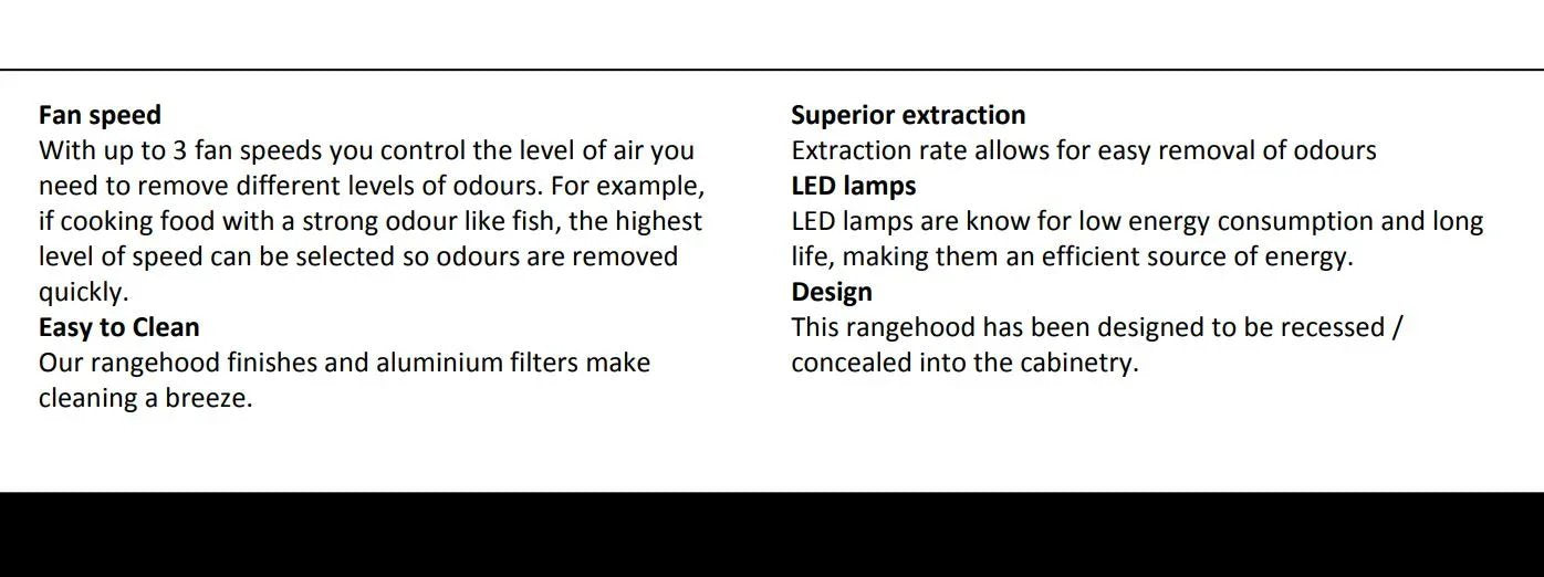 Technika 52CM Under Mount Rangehood Stainless Steel LED - LX2001 - Homewares, Outdoor, Phone Accessories, Cases, Speakers, Headphones + More -