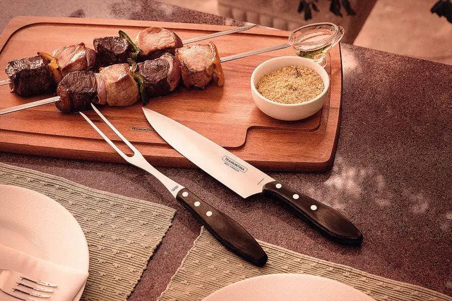 Tramontina Churrasco Barbecue Knife Set Polywood 2 Piece Set - LX2001 - Homewares, Outdoor, Phone Accessories, Cases, Speakers, Headphones + More -
