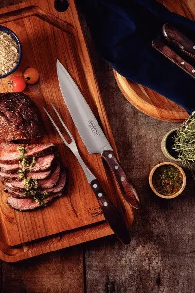 Tramontina Churrasco Barbecue Knife Set Polywood 2 Piece Set - LX2001 - Homewares, Outdoor, Phone Accessories, Cases, Speakers, Headphones + More -