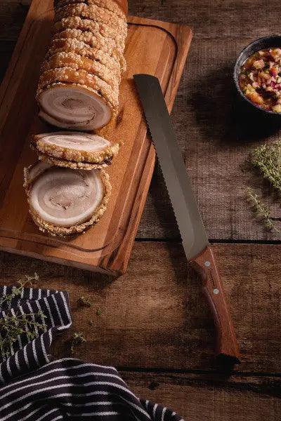 Tramontina Churrasco Black Collection Serrated Knife 10", 25cm - LX2001 - Homewares, Outdoor, Phone Accessories, Cases, Speakers, Headphones + More -