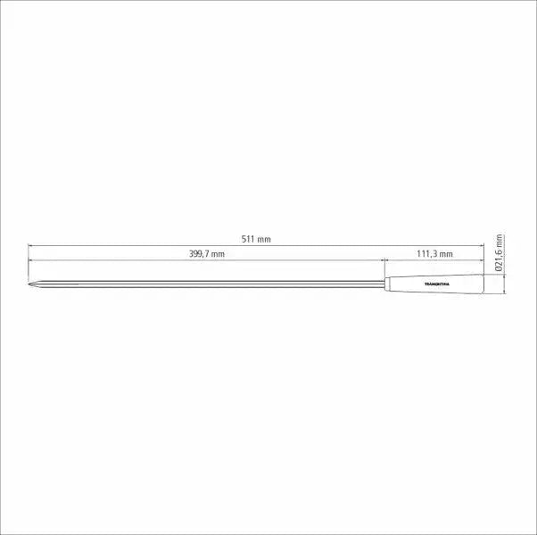 Tramontina Churrasco Skewer 50cm 6 Piece Set - LX2001 - Homewares, Outdoor, Phone Accessories, Cases, Speakers, Headphones + More -