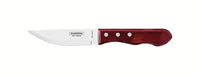 Tramontina Churrasco Steak Knife Jumbo Serrated Wide Blade Polywood Red 5" 12cm - LX2001 - Homewares, Outdoor, Phone Accessories, Cases, Speakers, Headphones + More -