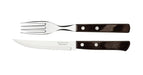 Tramontina Churrasco Steak Knife Polywood Traditional Steak Set Brown 12pc - LX2001 - Homewares, Outdoor, Phone Accessories, Cases, Speakers, Headphones + More -