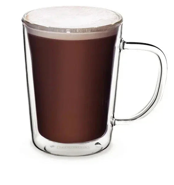 Tramontina Double Wall Coffee Cup With Handle 250ml - Set 2 - LX2001 - Homewares, Outdoor, Phone Accessories, Cases, Speakers, Headphones + More -