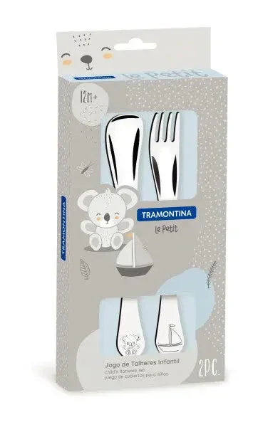 Tramontina Le Petit Boys Cutlery 2 Piece Set - LX2001 - Homewares, Outdoor, Phone Accessories, Cases, Speakers, Headphones + More -