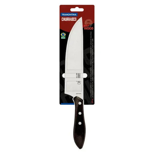 Tramontina Polywood Churrasco Meat Knife 8", 20cm - LX2001 - Homewares, Outdoor, Phone Accessories, Cases, Speakers, Headphones + More -
