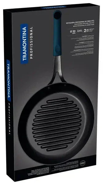 Tramontina Professional Iron Skillet Grill 30cm 2.4l - LX2001 - Homewares, Outdoor, Phone Accessories, Cases, Speakers, Headphones + More -