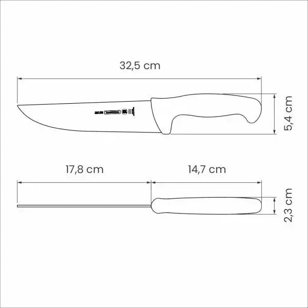 Tramontina Professional Master Black Meat Knife 7", 18cm - LX2001 - Homewares, Outdoor, Phone Accessories, Cases, Speakers, Headphones + More -