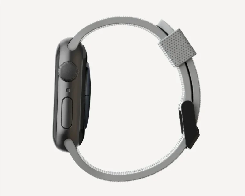 UAG [U] Apple Watch 44mm / 42mm Dot Silicone Strap Band - Grey 19249K313030 812451036299 - LX2001 - Homewares, Outdoor, Phone Accessories, Cases, Speakers, Headphones + More -
