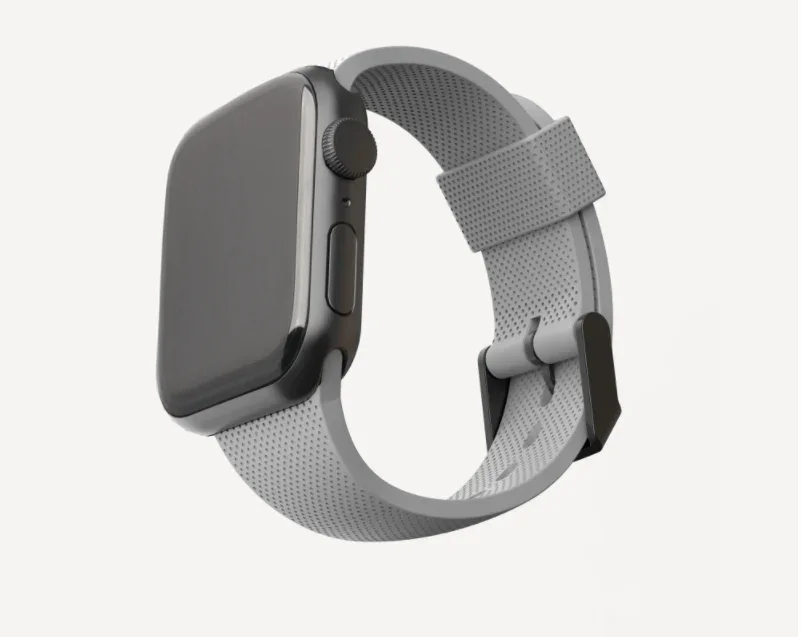 UAG [U] Apple Watch 44mm / 42mm Dot Silicone Strap Band - Grey 19249K313030 812451036299 - LX2001 - Homewares, Outdoor, Phone Accessories, Cases, Speakers, Headphones + More -