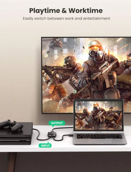 UGREEN HDMI splitter switcher - LX2001 - Homewares, Outdoor, Phone Accessories, Cases, Speakers, Headphones + More -