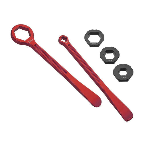 Combo Axle Tire Wrench Lever Set Euro Kit 32Mm 27Mm 22Mm 17Mm Axles 10Mm,13Mm Axle Adjust &amp; Rim Lock - LX2001 - Homewares, Outdoor, Phone Accessories, Cases, Speakers, Headphones + More -