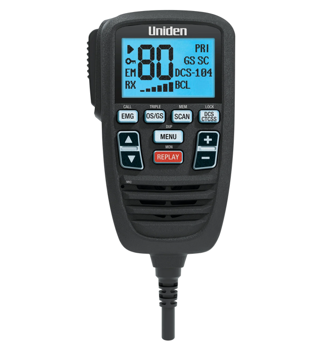 Uniden X86 travel pack Mini Compact UHF CB Mobile Remote Speaker + Antenna - LX2001 - Homewares, Outdoor, Phone Accessories, Cases, Speakers, Headphones + More -