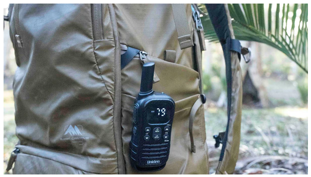 Uniden Twin Pack 2W UHF-CB Handheld Radios w/ Accessories
