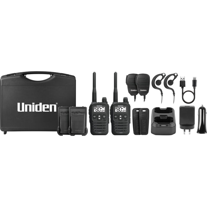 Uniden UH825-2TP 80 Channel 2 Watt handheld radio (Twin Pack)