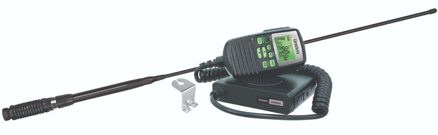 Uniden Uh5060Vp 80 Ch Uhf Cb Radio + Antenna & Mount Value Pack