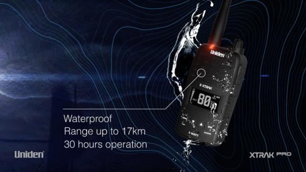 Uniden XTRAK50-2TP TWIN PACK 5W UHF-CB Handheld Commercial Radios
