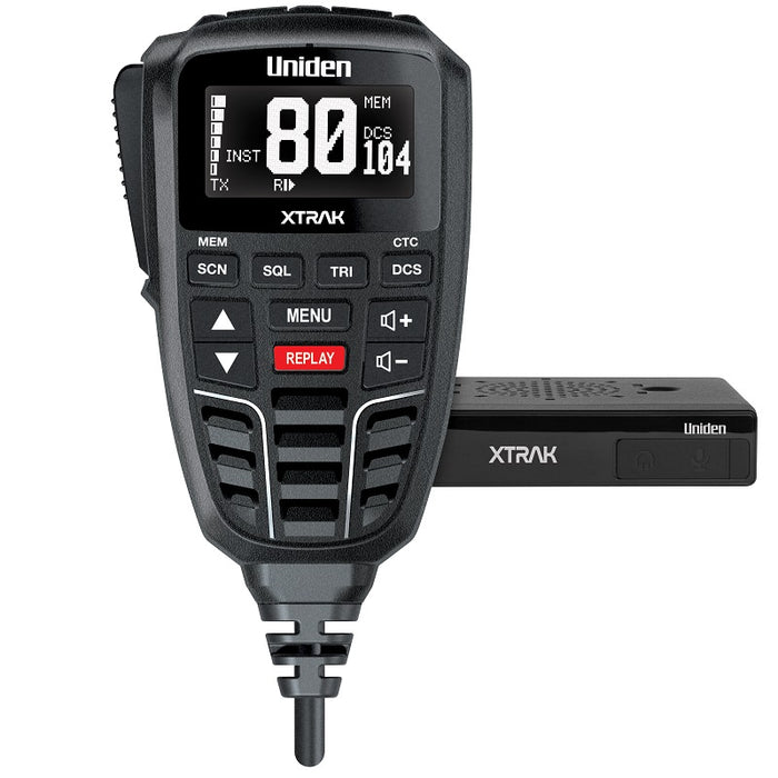 Uniden XTRAK 80 5-Watt In-Vehicle Smart UHF-CB Radio