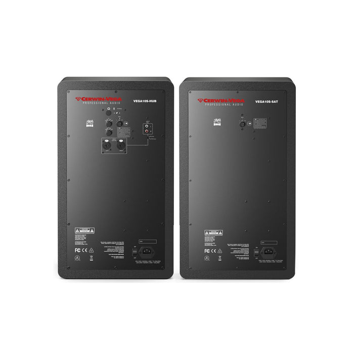 Cerwin Vega Home & Studio 10" Two-Way Monitor Pair (Hub + Satellite) Speakers - LX2001 - Homewares, Outdoor, Phone Accessories, Cases, Speakers, Headphones + More -