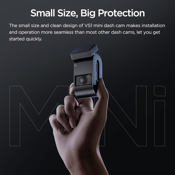 Viofo Mini Dashcam 2K Hdr Vs1 With Sony Starvis 2 Imx675 Sensor