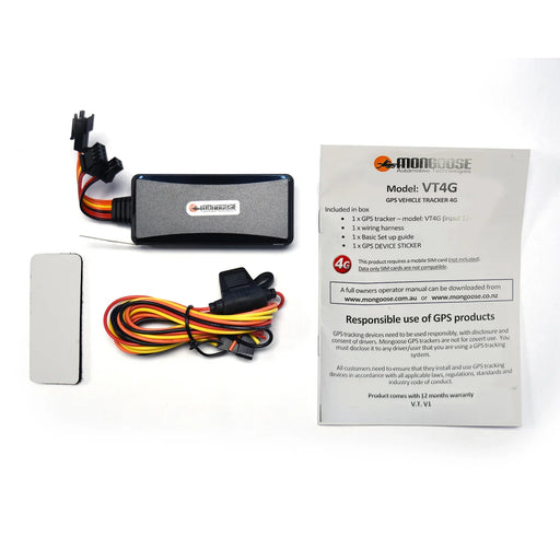 Mongoose Vt-4G Gps Vehicle Tracker VT4G - LX2001 - Homewares, Outdoor, Phone Accessories, Cases, Speakers, Headphones + More -