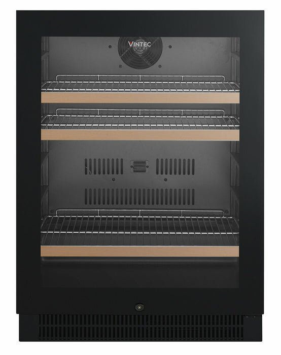 Vintec 100 Beer Wine Fridge Bottle Undercounter Black Glass Door Beverage Centre - LX2001 - Homewares, Outdoor, Phone Accessories, Cases, Speakers, Headphones + More -