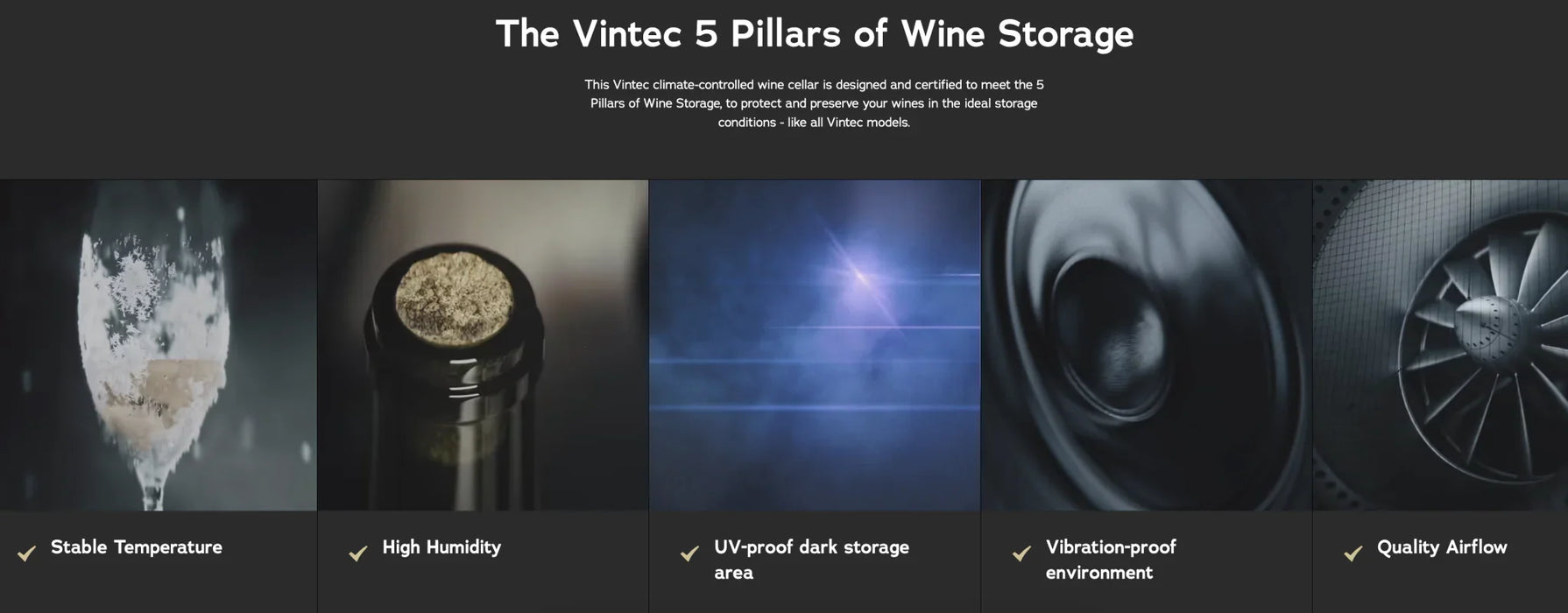 Vintec 100 Beer Wine Fridge Bottle Undercounter Black Glass Door Beverage Centre - LX2001 - Homewares, Outdoor, Phone Accessories, Cases, Speakers, Headphones + More -