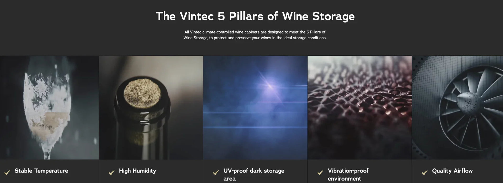 Vintec Wine Fridge Chiller 198 Bottle Capacity - Black V190SG2E-BKLH LEFT HINGE - LX2001 - Homewares, Outdoor, Phone Accessories, Cases, Speakers, Headphones + More -