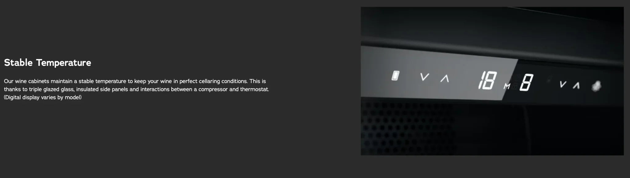 Vintec Wine Fridge with 130 Bottle Capacity - Black (VWS130SSB-X) - LX2001 - Homewares, Outdoor, Phone Accessories, Cases, Speakers, Headphones + More -