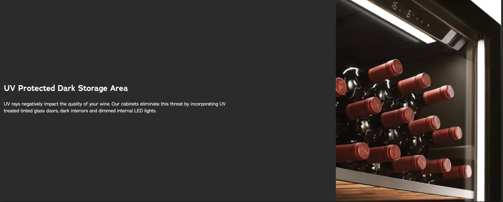 Vintec Wine Fridge with 130 Bottle Capacity - Black (VWS130SSB-X) - LX2001 - Homewares, Outdoor, Phone Accessories, Cases, Speakers, Headphones + More -