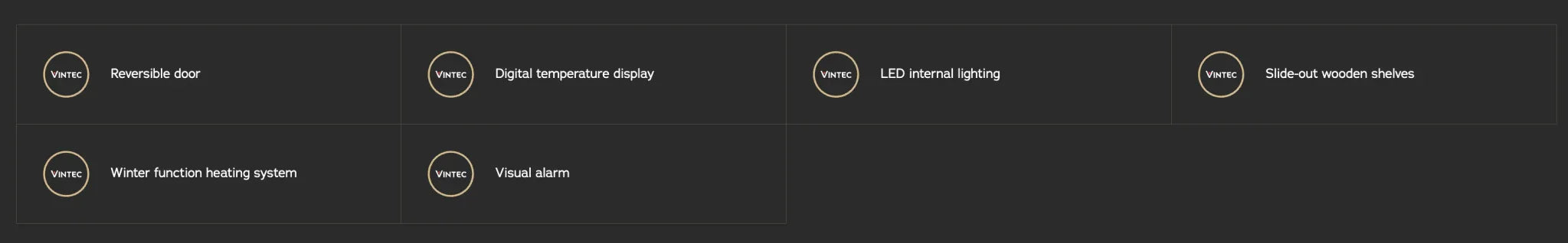 Vintec Wine Fridge with 130 Bottle Capacity - Black (VWS130SSB-X) - LX2001 - Homewares, Outdoor, Phone Accessories, Cases, Speakers, Headphones + More -